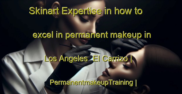 Skinart Expertise in how to excel in permanent makeup in Los Angeles  El Carrizo | PermanentmakeupTraining | PermanentmakeupClasses | SkinartTraining-Mexico